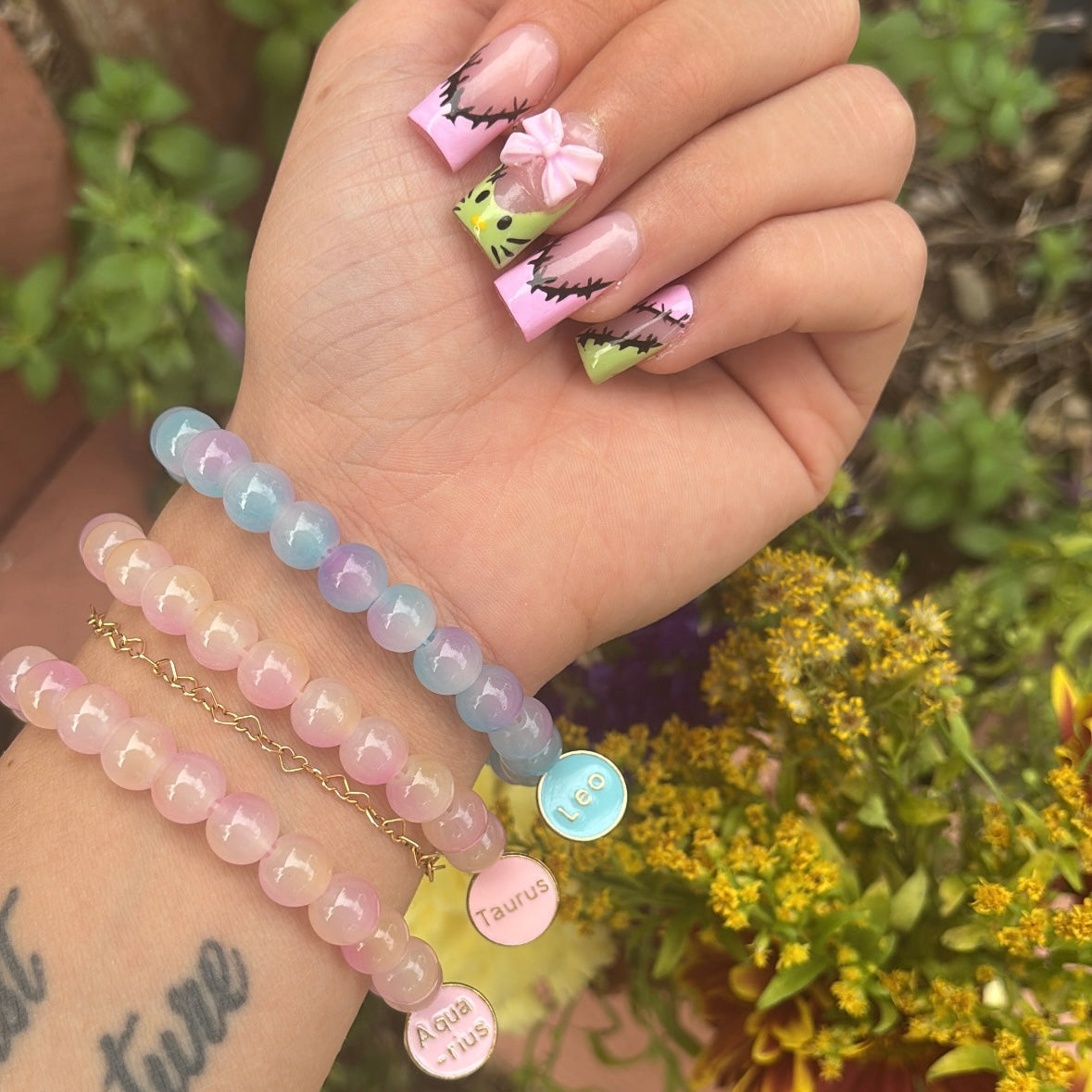 Tropical Pink Taurus Bracelet