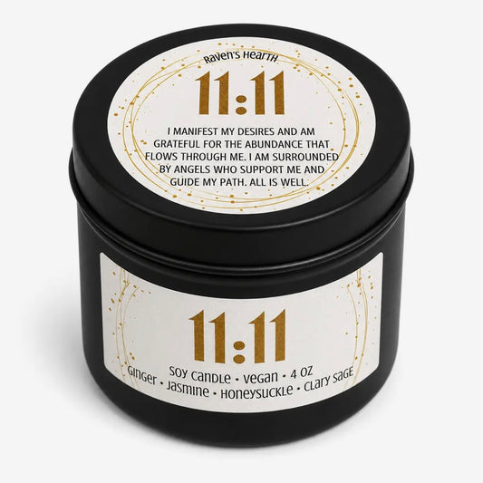 11:11 Candle | Jasmine & Honeysuckle