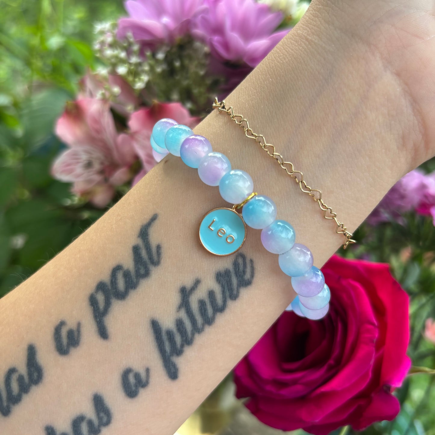Cotton Candy Leo Bracelet