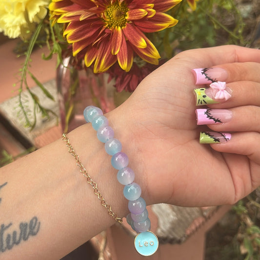 Cotton Candy Leo Bracelet