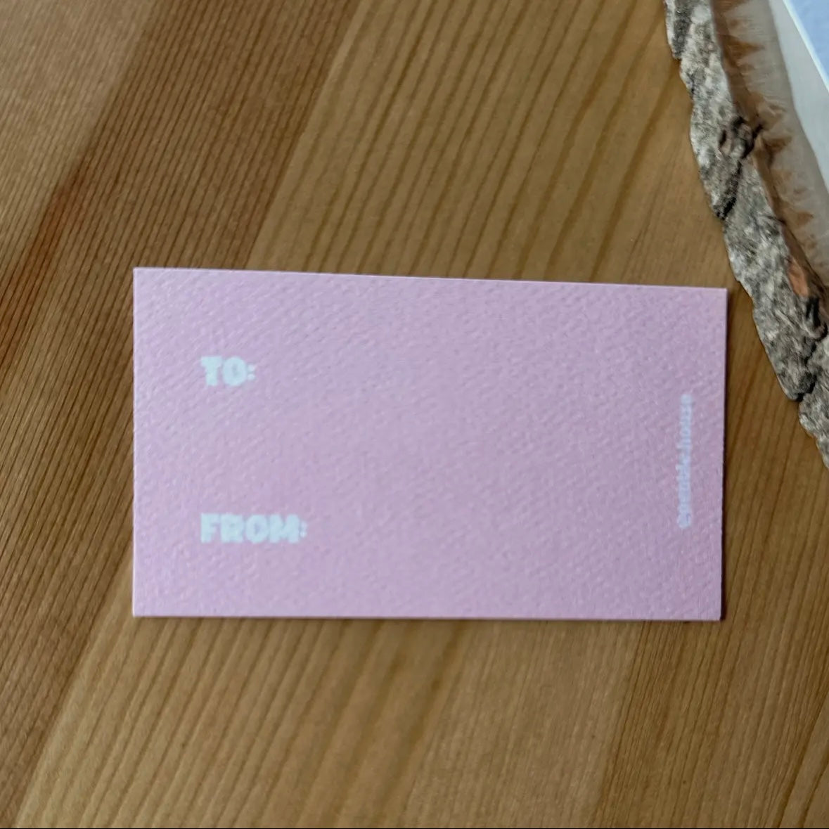 “You’re A Gem” Mini Heart Crystal Card