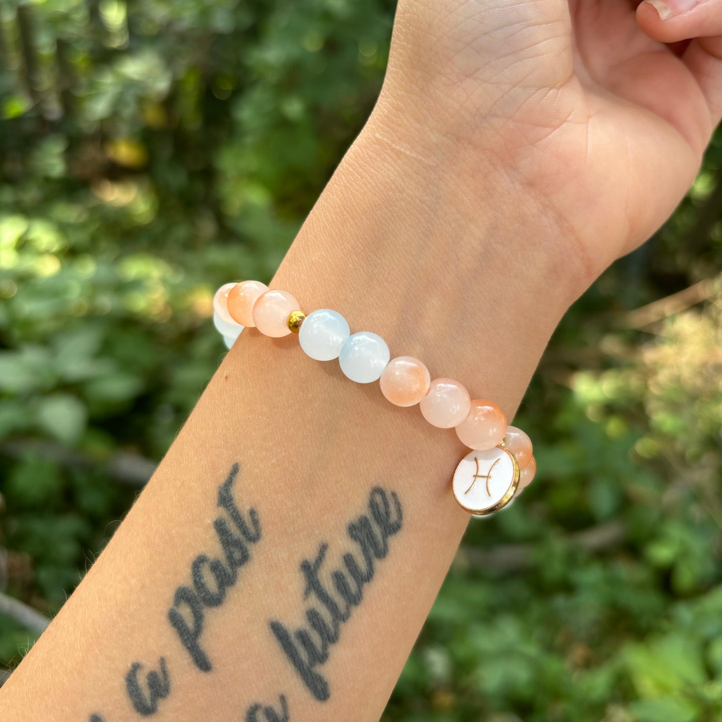 Peachy Perfect Pisces Bracelet