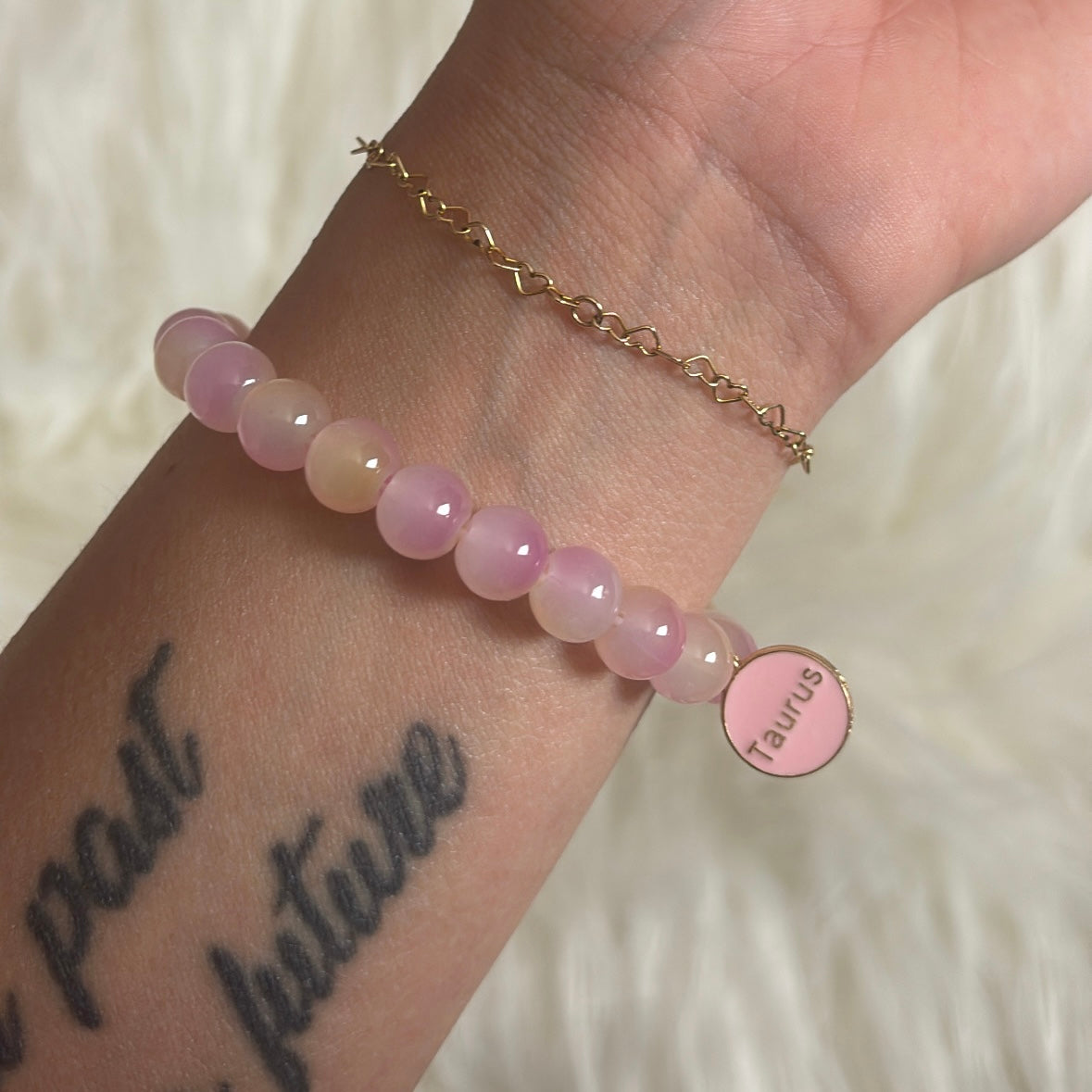 Tropical Pink Taurus Bracelet