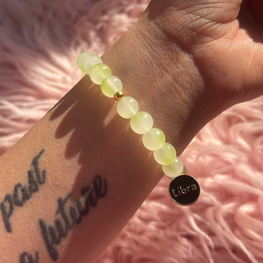 Limeade Swirl Libra Bracelet