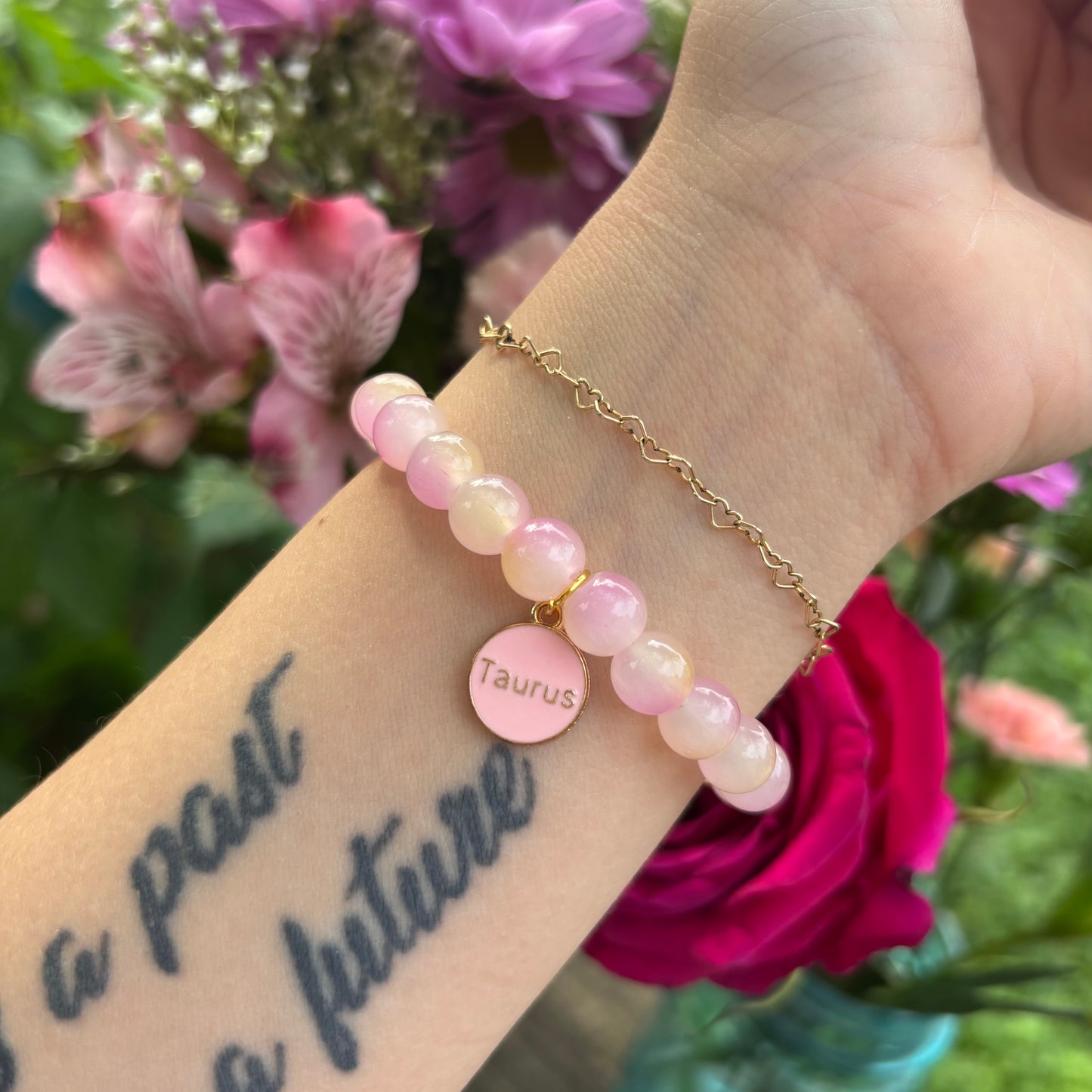 Tropical Pink Taurus Bracelet