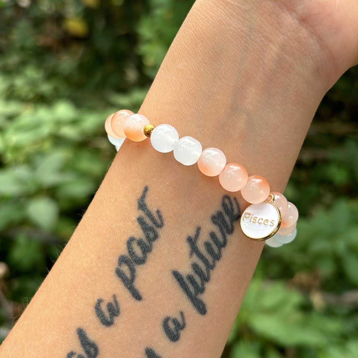 Peachy Perfect Pisces Bracelet