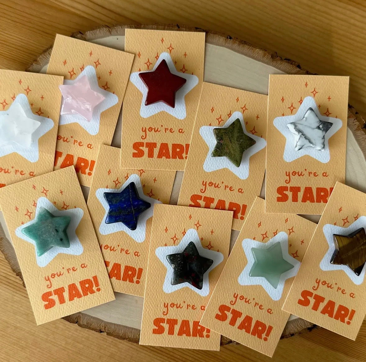“You’re A Star!” Mini Crystal Cards