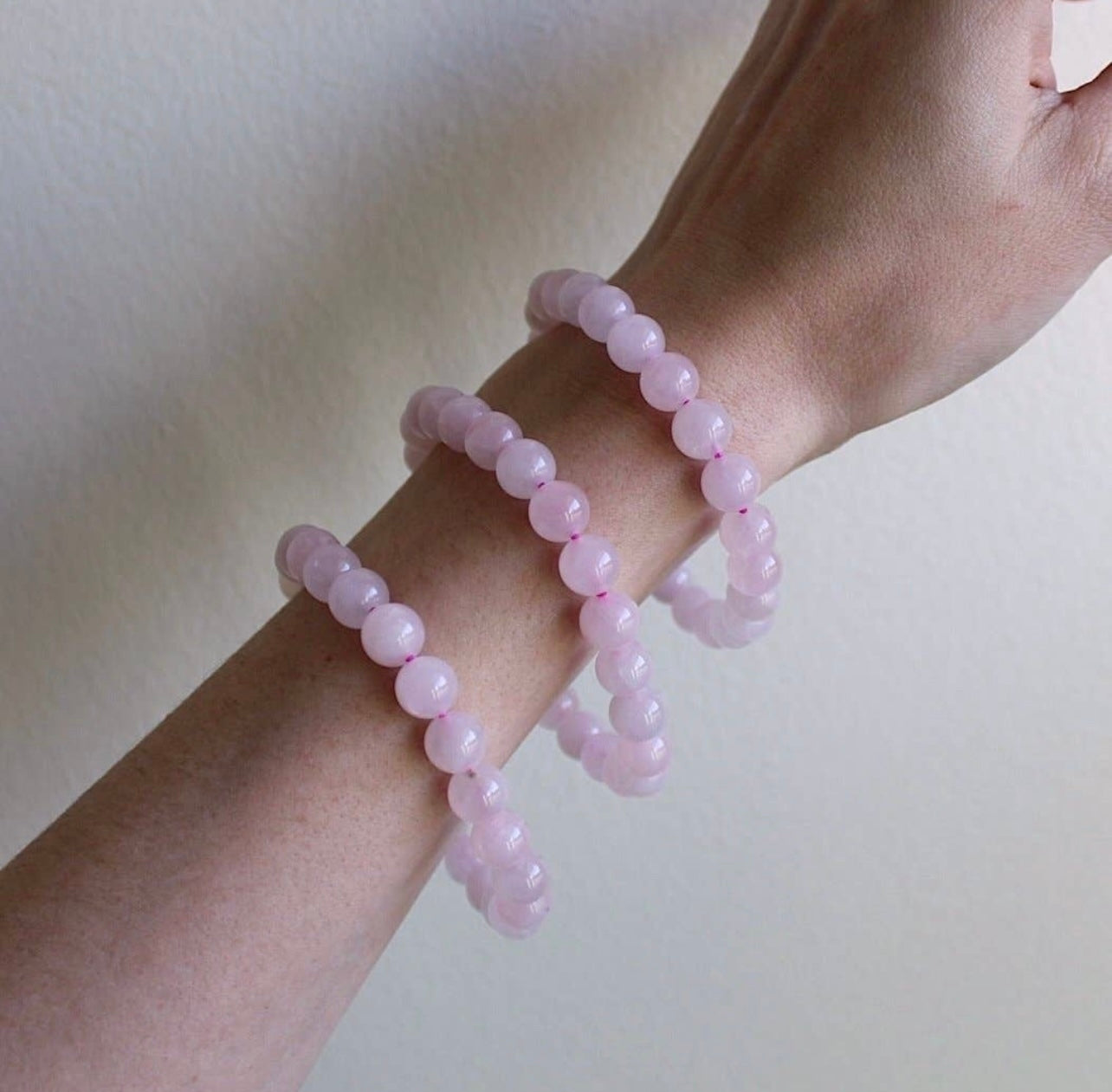 Rose Quartz Bracelet 8mm