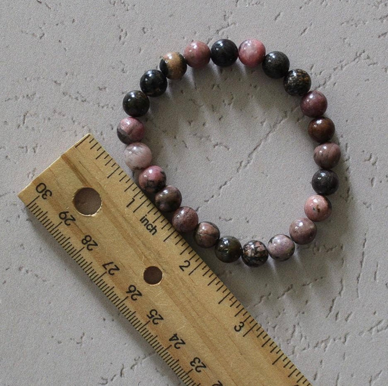 Rhodonite Bracelet 8mm