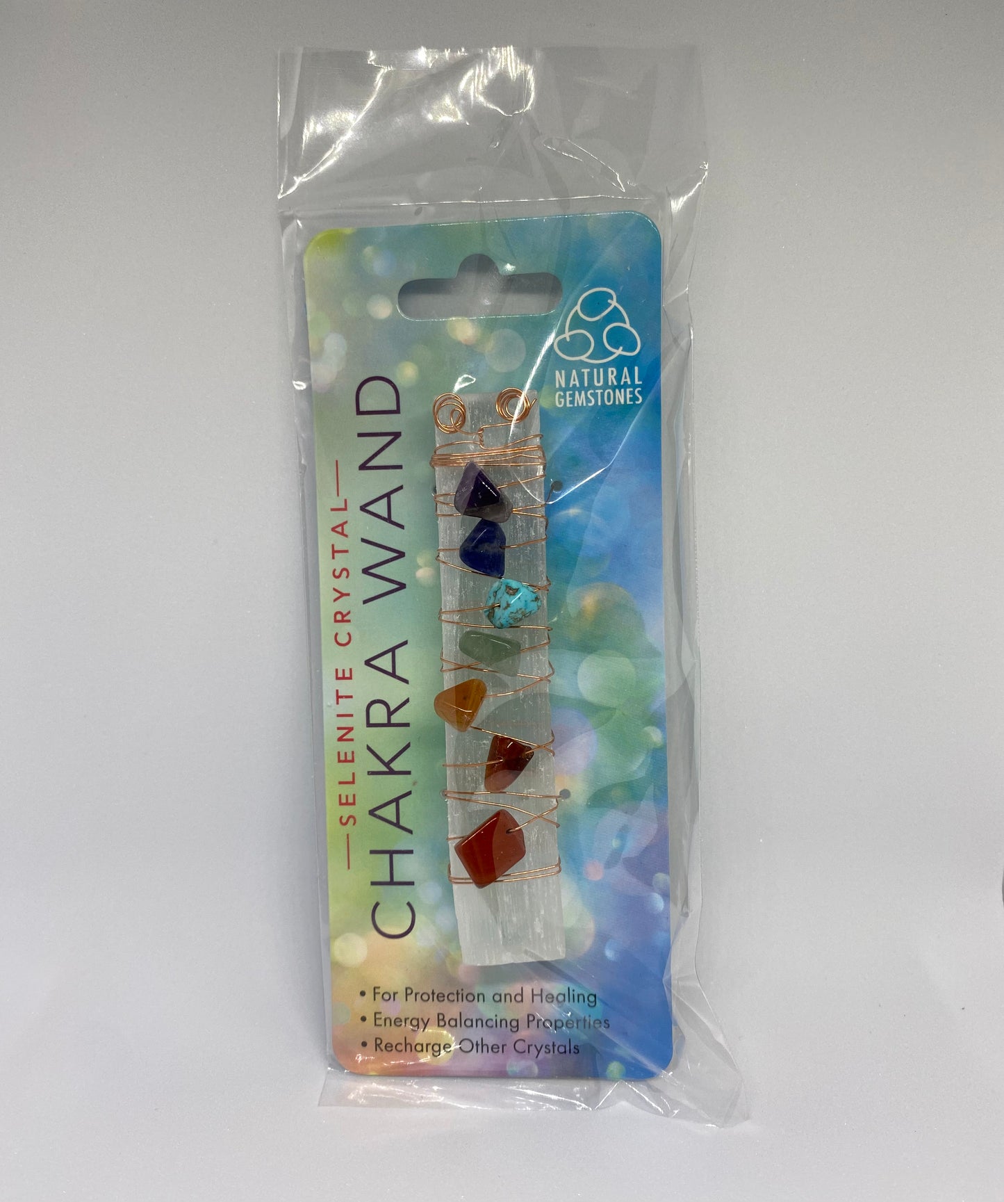 Selenite Crystal Chakra Wand