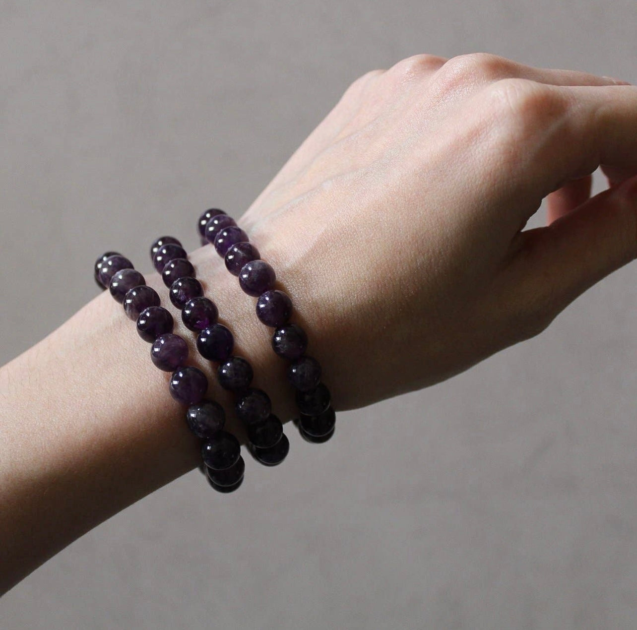 Amethyst Bracelet 8mm