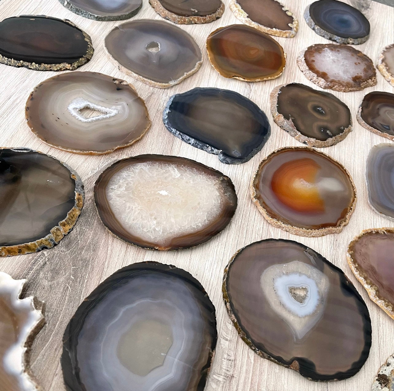 Agate Slices 3’