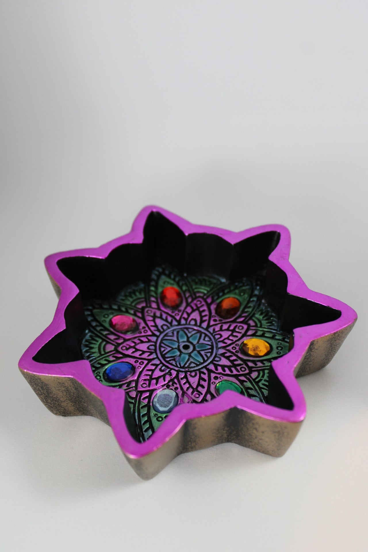 Chakra ashtray/incense burner